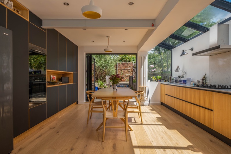 terrace side extension kitchen