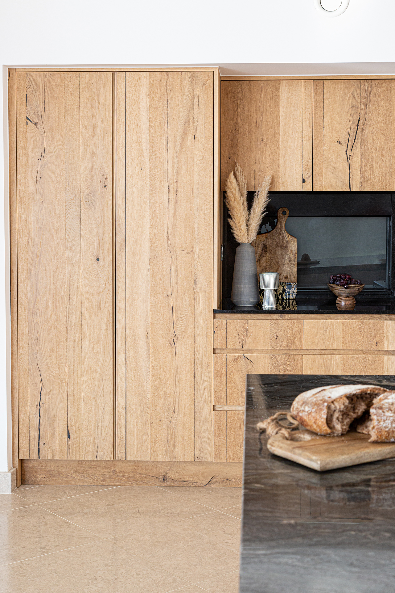 Reclaimed oak kitchen