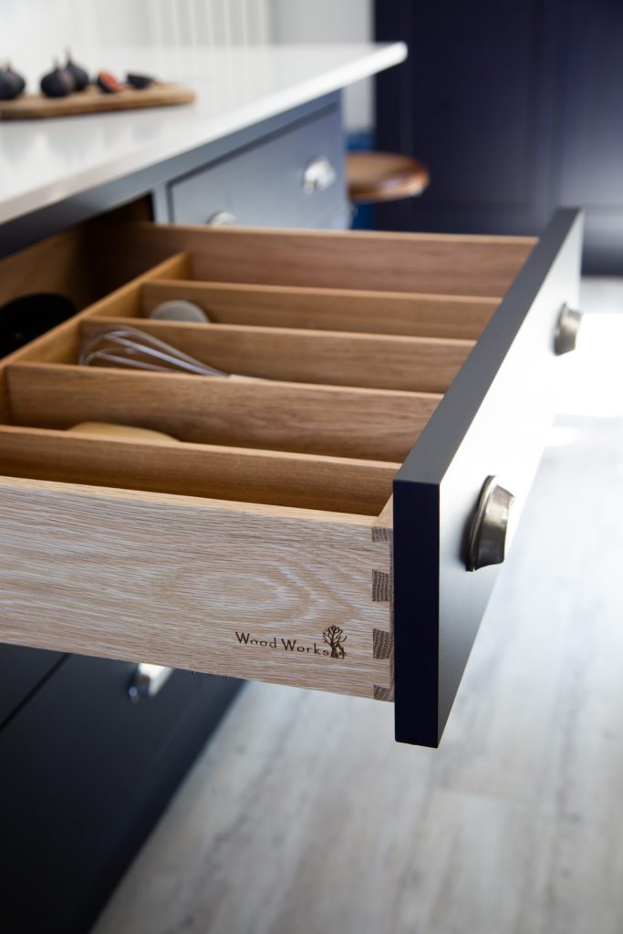 Oak drawers